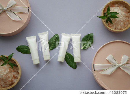 Natural cosmetic packaging.blank tube bottle Natural cosmetic packaging.blank tube bottle 41083975