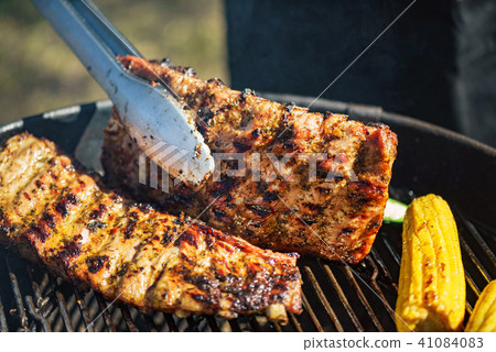 grilled ribs grilled ribs 41084083