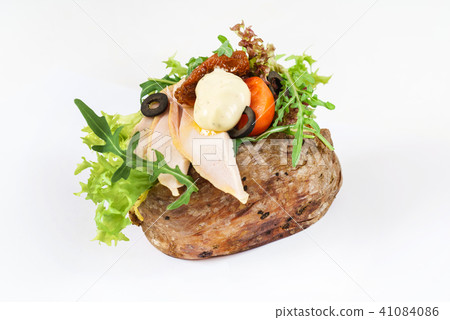 baked potato baked potato 41084086