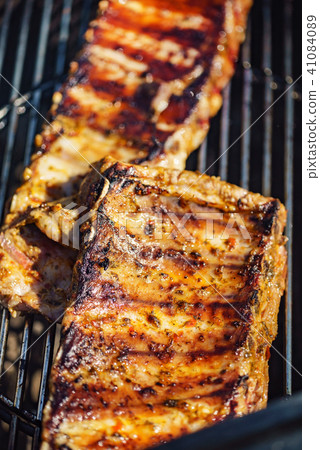 grilled ribs grilled ribs 41084089
