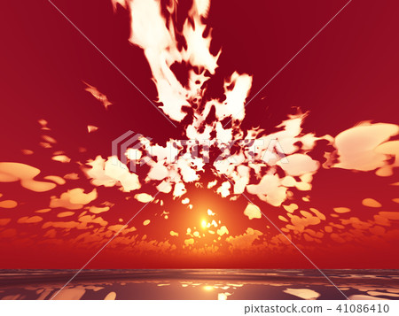 Wind and clouds with the sea Wind and clouds with the sea 41086410