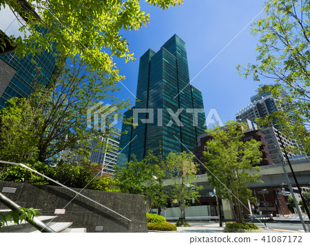 Fresh green office area Fresh green office area 41087172
