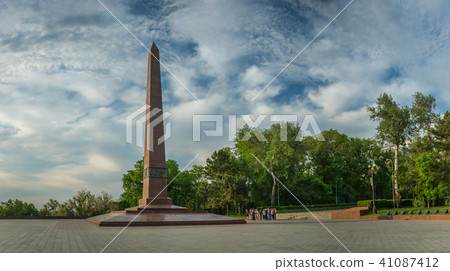 Monument to Honours Afganistan War in Odessa 41087412