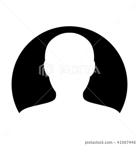 Male icon vector user person profile avatar symbol Male icon vector user person profile avatar symbol 41087448