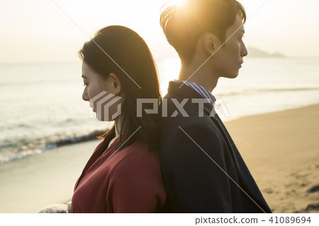 夫妻告別形象 41089694