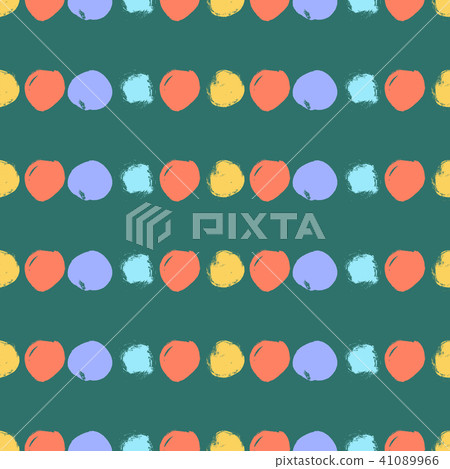 Seamless colorful pattern with circles 41089966