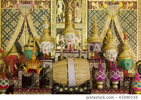 Thailand Khon mask for performance ancient 41090338