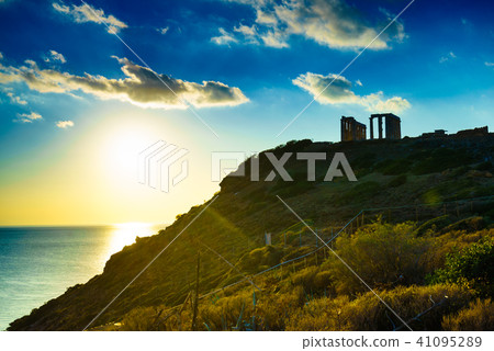 Greek temple of Poseidon, Cape Sounio 41095289