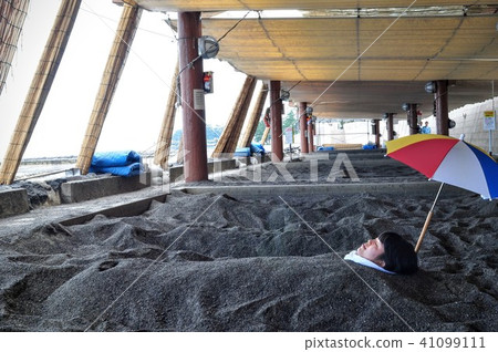 Sand steaming hot spring Sand steaming hot spring 41099111