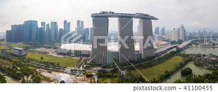 Panoramic View of Singapore 41100455