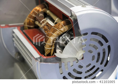 Cross Section of electrical motor Cross Section of electrical motor 41101005
