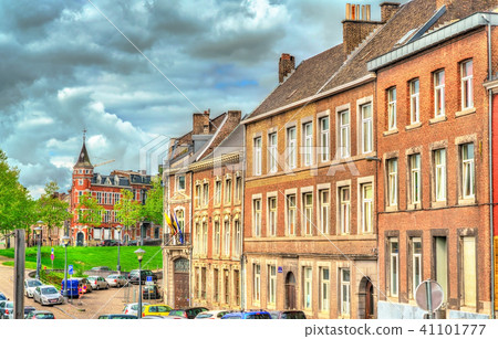 Typical buildings in the city centre of Liege, Belgium Typical buildings in the city centre of Liege, Belgium 41101777