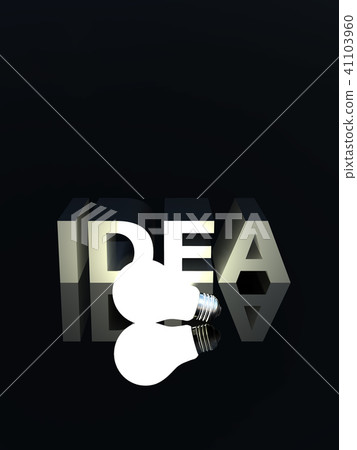 CG 3D例證電燈泡光想法想法啟發 CG 3D例證電燈泡光想法想法啟發 41103960