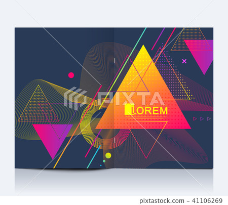 Modern vector template for brochure, Leaflet, flyer, advert, cover, banner, catalog, magazine or Modern vector template for brochure, Leaflet, flyer, advert, cover, banner, catalog, magazine or 41106269