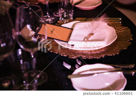 decorations holiday restaurant flowers glasses decorations holiday restaurant flowers glasses 41106601
