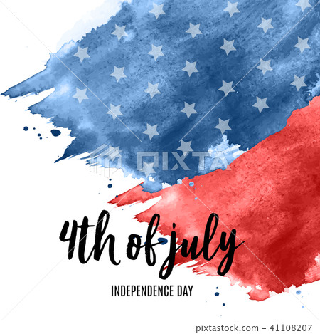 July, 4 Independence Day in USA Background. Can Be Used as Banner or Poster. Vector Illustration July, 4 Independence Day in USA Background. Can Be Used as Banner or Poster. Vector Illustration 41108207