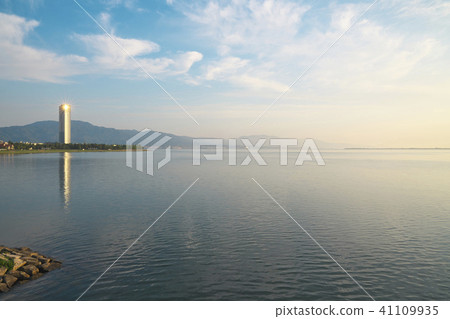 Light path of Lake Biwa Light path of Lake Biwa 41109935