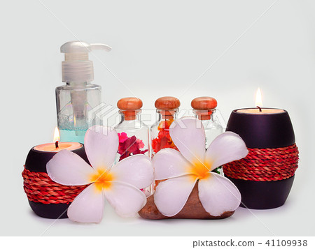 Beauty and fashion concept with spa set. Beauty and fashion concept with spa set. 41109938