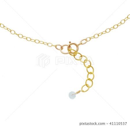 aquamarine chain necklace adjuster 