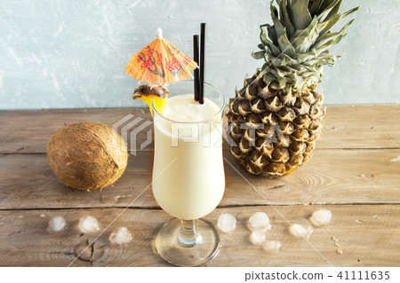 Pina Colada Cocktail Pina Colada Cocktail 41111635