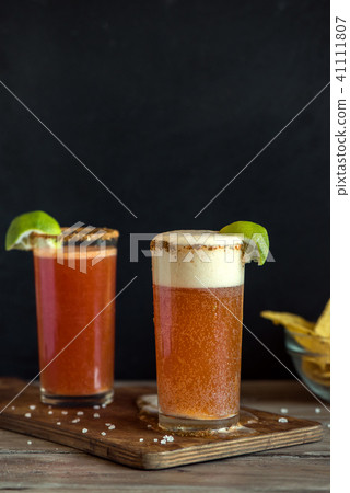 Michelada Bloody Beer Cocktail Michelada Bloody Beer Cocktail 41111807