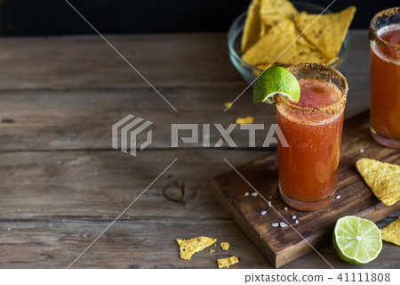 Michelada Bloody Beer Cocktail Michelada Bloody Beer Cocktail 41111808