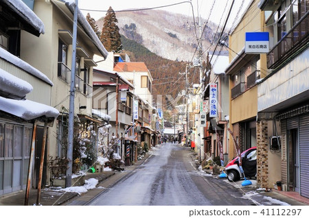 四萬溫泉商店街【群馬縣東郡】 41112297