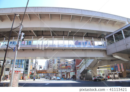Arakawa-ku around Nishi-Nippori Station 41113421