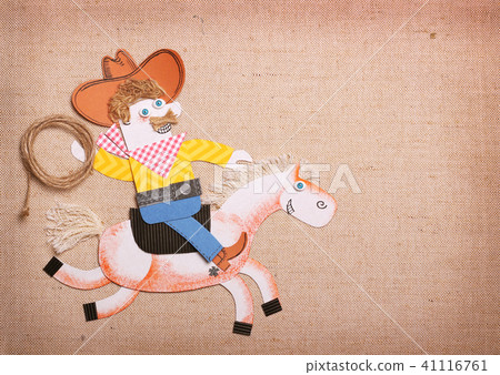 American Cowboy in american wild west hat American Cowboy in american wild west hat 41116761