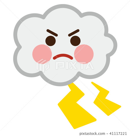 Thunderstorm thunder icon Thunderstorm thunder icon 41117221