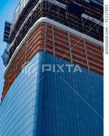 new york skyscraper under construction 41117605