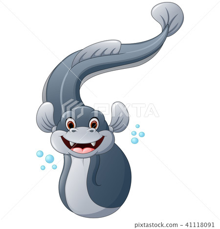 Electric eel cartoon Electric eel cartoon 41118091