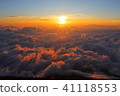 Fuji from the summit of Mt. Fuji 41118553