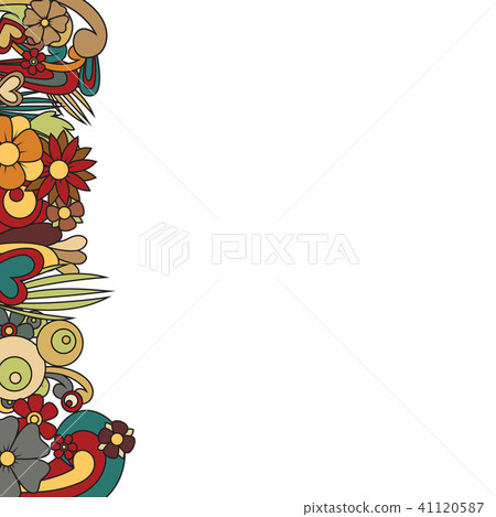 Frame style tangle pattern. 41120587