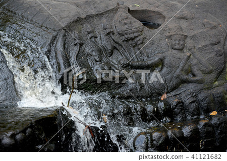 CAMBODIA SIEM REAP ANGKOR KBAL SPEAN TEMPLE CAMBODIA SIEM REAP ANGKOR KBAL SPEAN TEMPLE 41121682