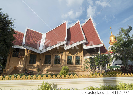 THAILAND ISAN SURIN WAT BURAPHARAM TEMPLE 41121775
