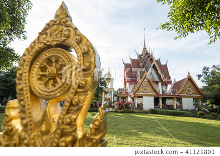 THAILAND ISAN SURIN WAT BURAPHARAM TEMPLE 41121801