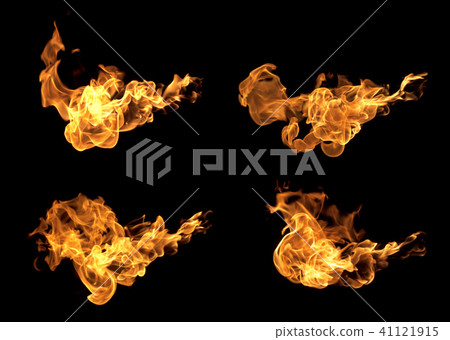 Flame heat fire abstract background Flame heat fire abstract background 41121915