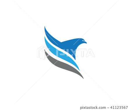 Wing Falcon Logo Template vector 41123567