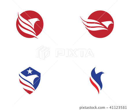 Wing Falcon Logo Template vector Wing Falcon Logo Template vector 41123581