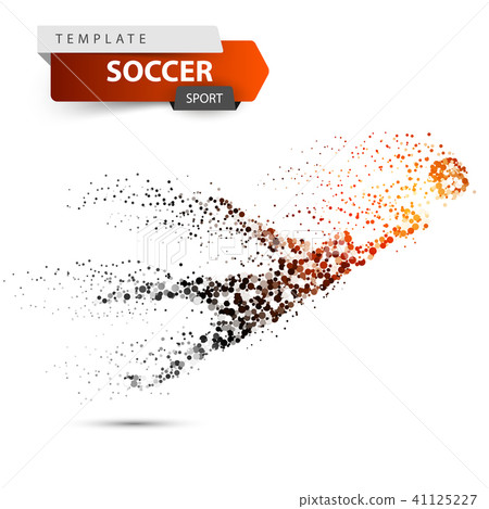 Goalkeeper jumping for the ball. 41125227