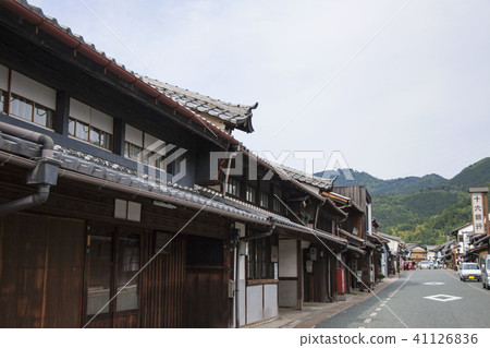 岐阜縣美濃市Udatsu崛起的街道 岐阜縣美濃市Udatsu崛起的街道 41126836