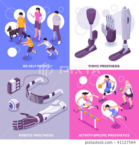 Bionic Prosthesis Isometric Concept 41127564