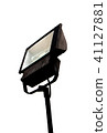 Spot light background white isolate. clipping path 41127881