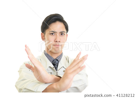 表達意圖禁止的工人 表達意圖禁止的工人 41128212