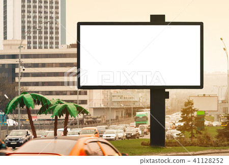 Blank horizontal billboard Blank horizontal billboard 41128252