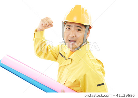 Guts pose workers Guts pose workers 41129686