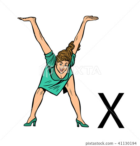 letter X ex exes. Business people silhouette alphabet letter X ex exes. Business people silhouette alphabet 41130194