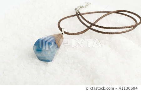 Jewelery Pendant with Blue Crystal Jewelery Pendant with Blue Crystal 41130694