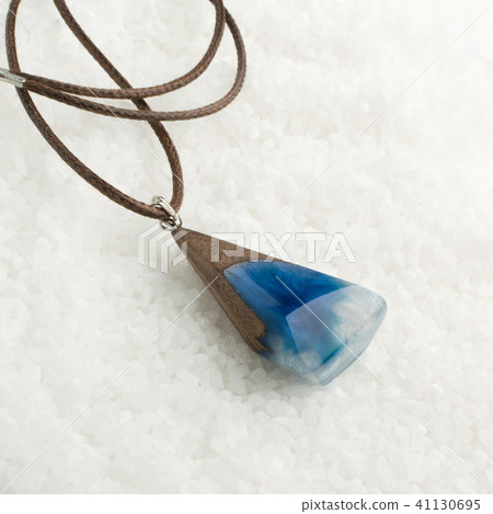 Jewelery Pendant with Blue Crystal Jewelery Pendant with Blue Crystal 41130695
